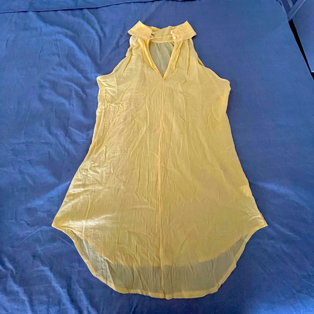 Sleeveless Semi Hi-Low Sundress